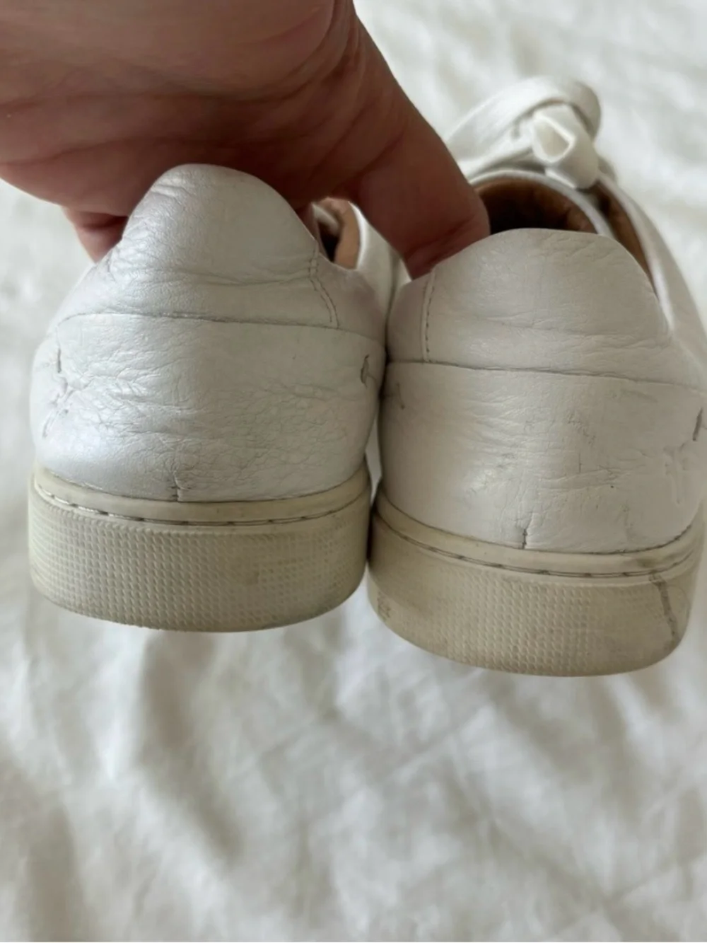 Frye | Women's Ivy Leather Lace-Up Sneakers - Size 9.5